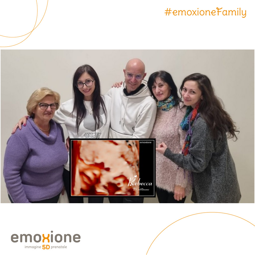 Ecografia emozionale Ecografia 4D di Natale Rosa