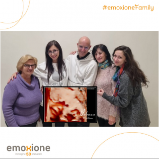 Ecografia emozionale Ecografia 4D di Natale Rosa